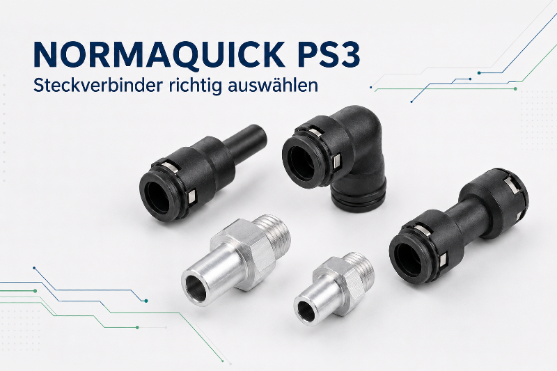 NORMAQUICK PS3 Steckverbinder richtig auswählen