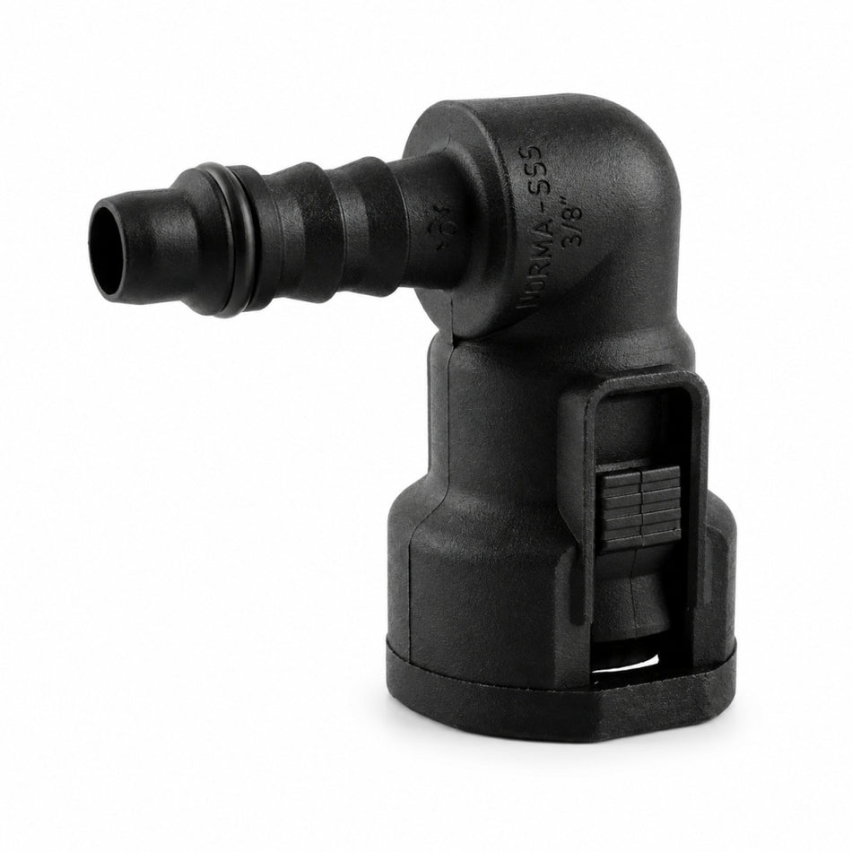 NORMAQUICK S 3/8"-06-90° Steckverbinder