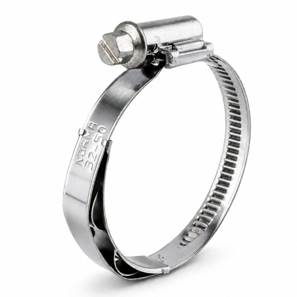 Schlauchschelle mit Wellfeder 12mm breit in W3