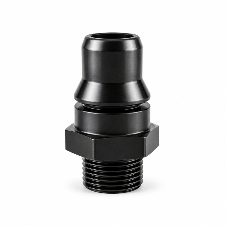 VDA Einschraubstutzen Stecknippel 12-M18x1,5 Alu