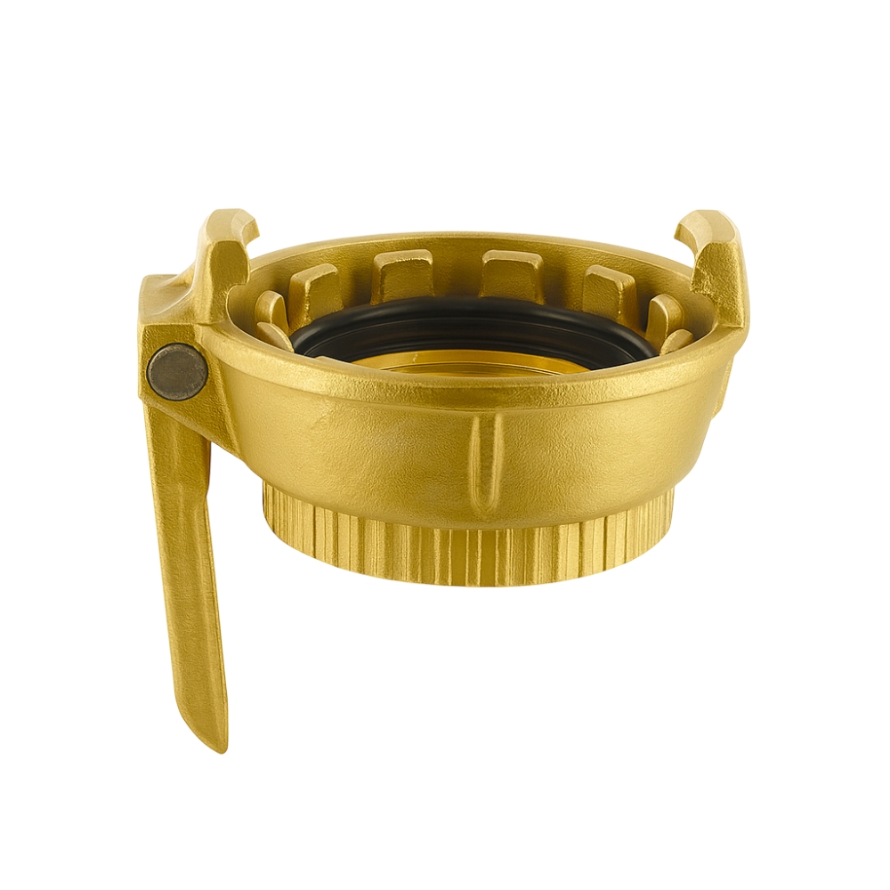 Bild 1 von Tankwagenkupplung MT Mutterkupplung Messing  mit Hebel 2" 3" 4"  / (Größe) 2