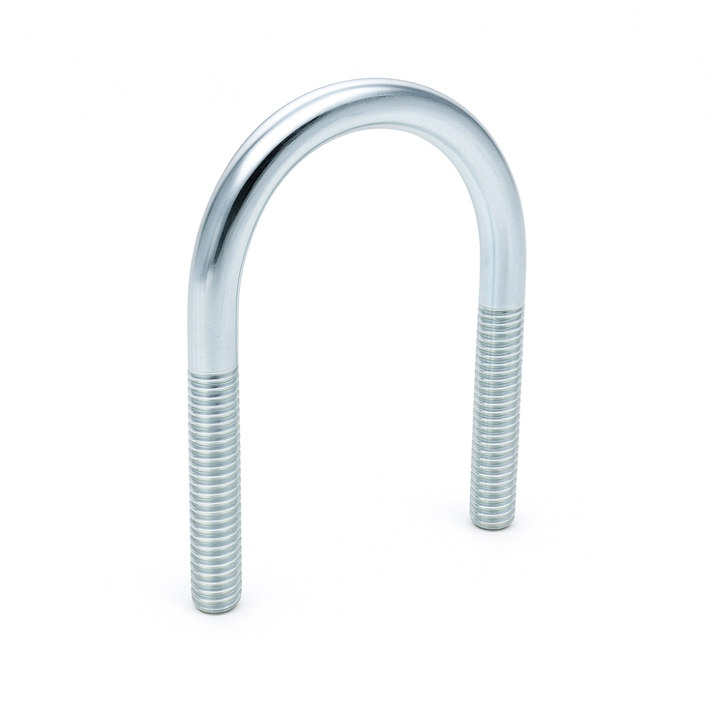 Bild 1 von Rundstahlbügel wie DIN3570 verzinkt M8/M10  / (Lichteweite) 22mm M8 (h: 46mm)