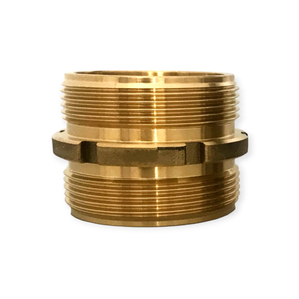 Bild 1 von Doppelnippel BSPP AG/AG flachdichtend aus Messing – ½