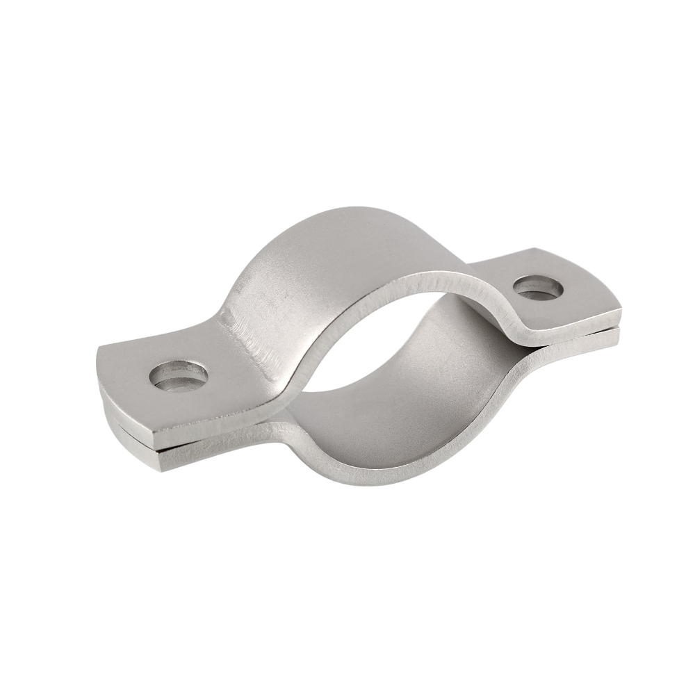 Bild 1 von Zweiteilige Rohrschelle nach DIN 3567 Form A Edelstahl  / (Durchmesser (innen)) 20 mm