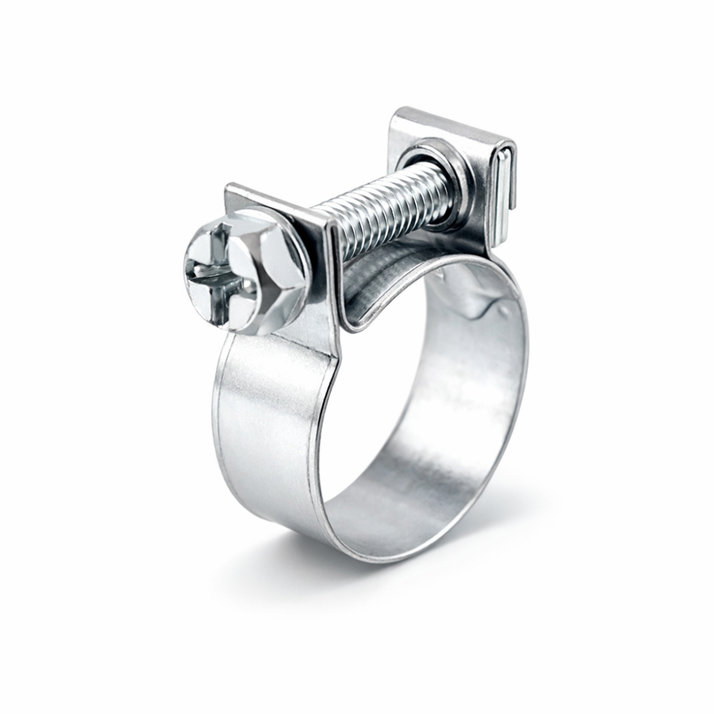 Bild 1 von ABA Mini Spannbackenschelle 9mm breit DIN 3017 / Werkstoff W1  / (Durchmesser (innen)) 9 mm