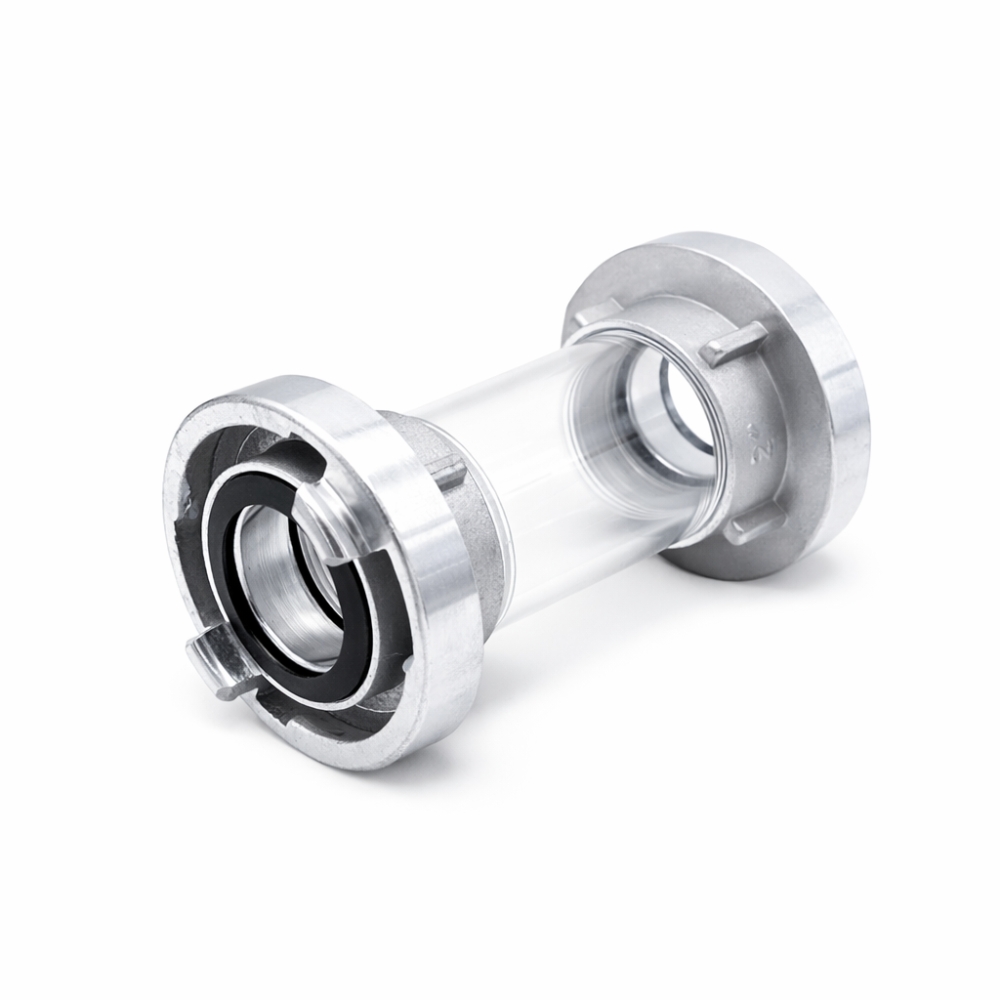 Bild 1 von Storzkupplungen Alu mit Schauglas in 2" 3" 4"  / (Größe) 4