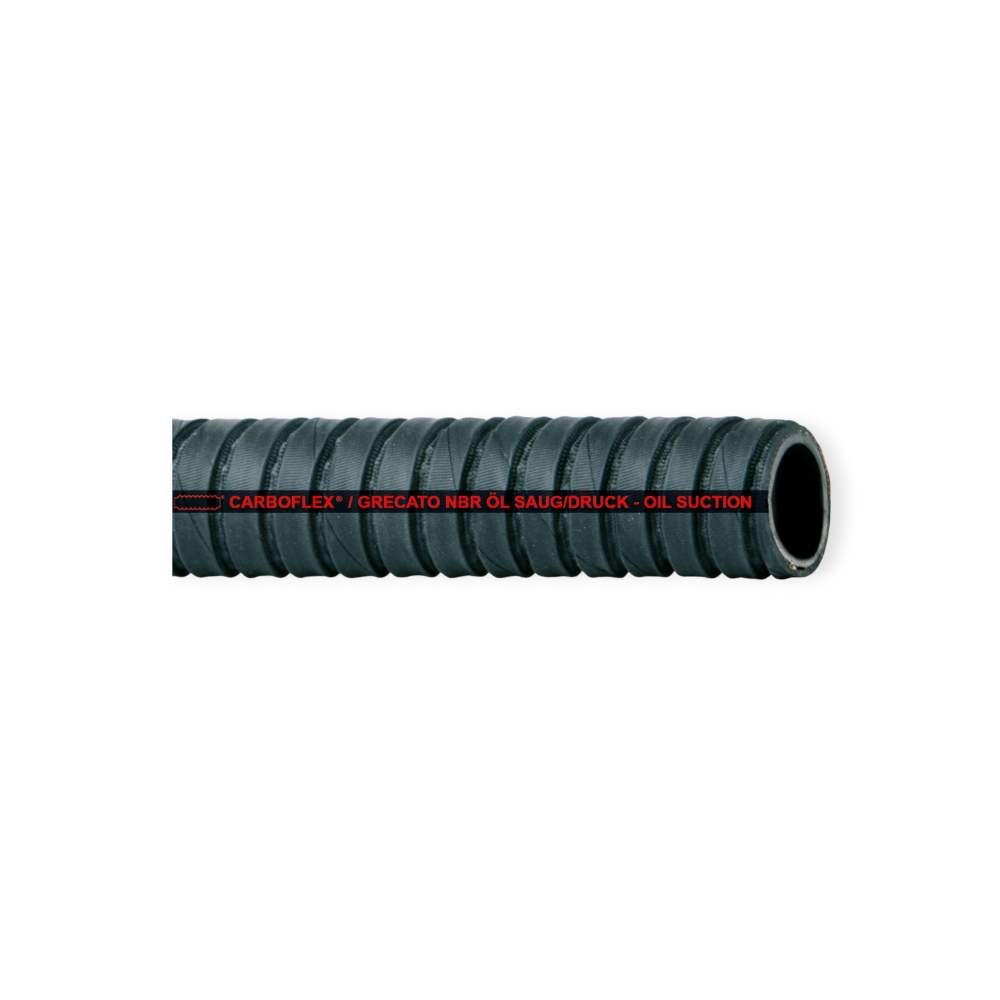 Bild 1 von Öl- und benzinbeständiger Saug- und Druckschlauch gerippt GRECATO  / (Schlauchgröße: Innen x Aussen) 25 x 35 mm