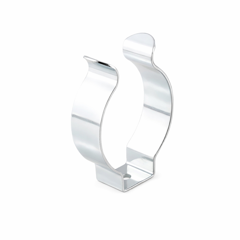 Bild 1 von Offene Tool Clip Federstahlklemme, Stahl verzinkt  / (Spannbereich) 13 - 14 mm