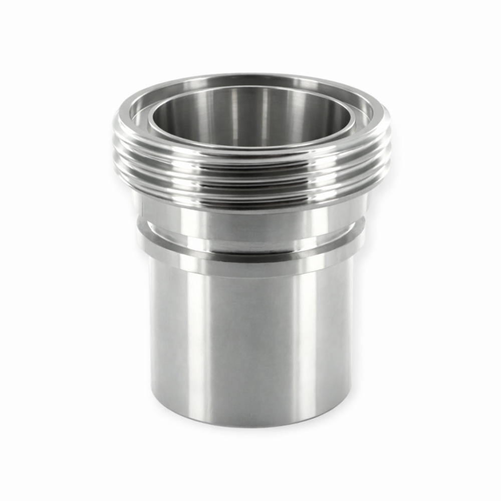 Bild 1 von Außengewindestutzen DIN 11851 mit glattem Stutzen (ohne Dichtung)  / (Größe) DN100 / 100mm