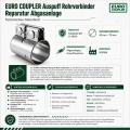 Bild 2 von EURO COUPLER Auspuff Rohrverbinder Reparatur Abgasanlage