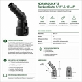 Bild 2 von NORMAQUICK S 5/15"-5/16"-45° Steckverbinder