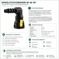 Bild 2 von NORMAQUICK S Steckverbinder Winkelstück 08-06-90°