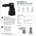 Bild 2 von NORMAQUICK S 3/8"-06-90° Steckverbinder