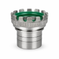 Bild 1 von TW Mutterkupplung Typ MK einteilig mit Rillenstutzen Edelstahl 1.4408 16 bar