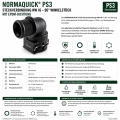 Bild 2 von NORMAQUICK PS3 Steckverbinder NW 16-90° EPDM