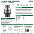 Bild 3 von VDS Einschraub Stecknippel 16-M20x1,5 NQ PS3
