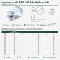 Bild 2 von Abgasrohrschelle DIN 71555 Rohrschelle verzinkt  / (Durchmesser (innen)) 53,5 mm