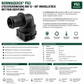 Bild 2 von NORMAQUICK PS3 Steckverbindung NW 12-90° FKM Winkelstück