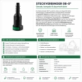 Bild 2 von NORMAQUICK S Steckverbinder 08-0° Geradestück