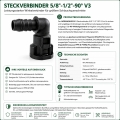 Bild 2 von NORMAQUICK S Steckverbinder 5/8"-1/2"-90" V3