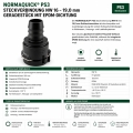 Bild 2 von NORMAQUICK PS3 Steckverbindung NW 16-19-0° EPDM Geradestück