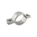 Bild 1 von Zweiteilige Rohrschelle DIN 3567 Form A – Edelstahl V4A für höchste Ansprüche  / (Durchmesser (innen)) 184 mm