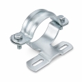 Bild 1 von Mastschelle Schilderhalterung für Flach-Verkehrszeichen Lochmittenabstand 350mm  / (Durchmesser (innen)) 60 mm