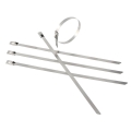 Bild 1 von Edelstahl Kabelbinder Baby-Band Metall-Kabelbinder, V4A  / (Breite x Länge) 8,0 x 680,0 mm