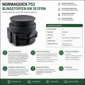 Bild 2 von NORMAQUICK PS3 NW 20 EPDM Blindstopfen