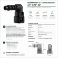 Bild 2 von NORMAQUICK S 3/8"-5/16"-90° Steckverbinder