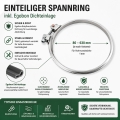 Bild 2 von Einteiliger Spannring inkl. Egobon Dichteinlage  / (Durchmesser (innen)) 450 mm