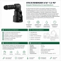 Bild 2 von NORMAQUICK S Steckerverbinder 5/16"-7,3-90°