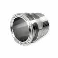 Clamp-Kupplung DIN 32676 auf BSPP-Außengewinde – Edelstahl 1.4404