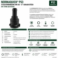 Bild 2 von NORMAQUICK PS3 Steckverbinder NW 6-10-0° EPDM